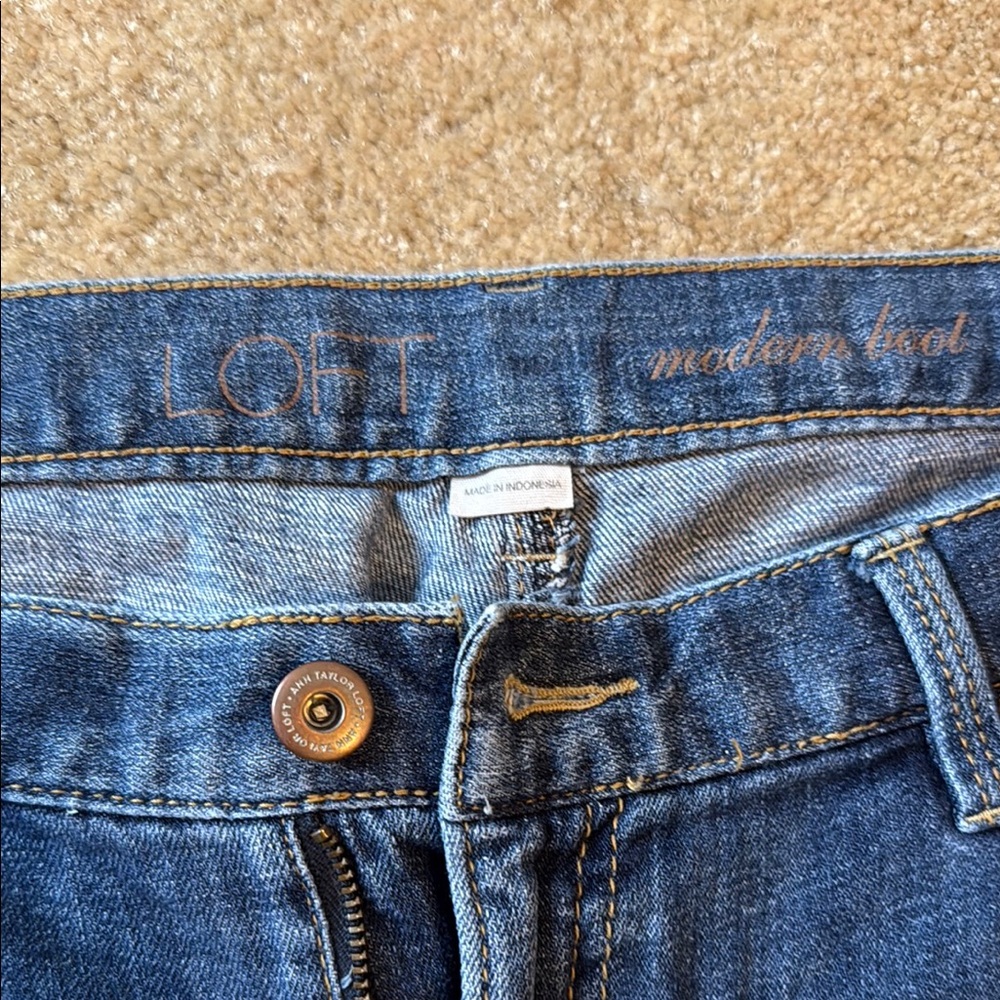 LOFT Women's Blue Jeans